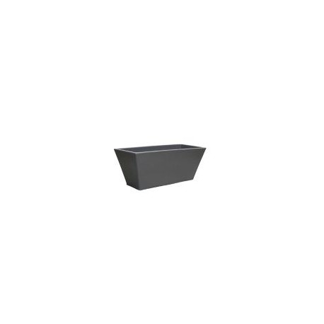 Maceta Jazmin gris 60x28x27 cm