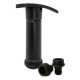 Bomba de vacío manual negra
