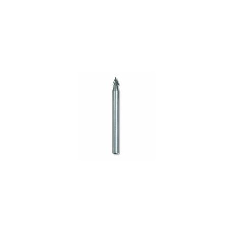 Fresa alta velocidad 1/8'' materiales blandos