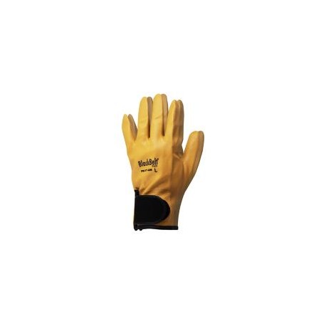 Guante de nylon recubierto de nitrilo espumoso T-M