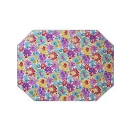 Mantel individual de flores