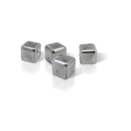 Cubitos enfriadores de acero inoxidable paq/4