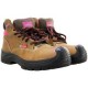 Bota  de seguridad con casco poliamida inyeccion directa al corte color miel marca LICA 25