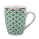 Mug  Geometrico Turqueza 11O