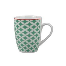 Mug  Geometrico Turqueza 11O