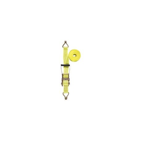 SUJETADOR PARA 2000 KG DE 2" X 8MTS CON MATRACA MATERIAL NYLON RESISTENTE