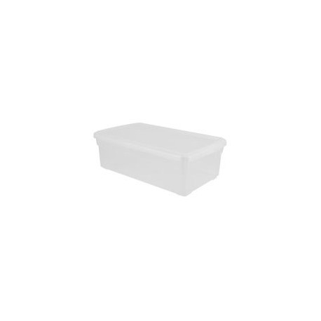 Paquete 10 cajas plasticas de 6 lts