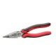 Pinza de nariz larga c/cotador 8-1/2"
