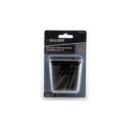 Set 15 puntas 50mm bauker