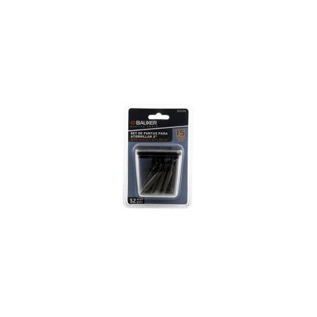 Set 15 puntas 50mm bauker