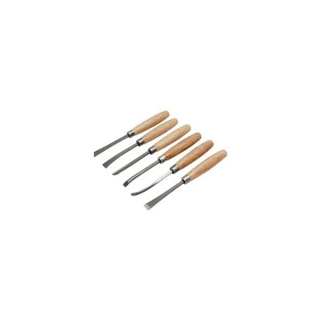 Juego 6 gubias lujo madera redline