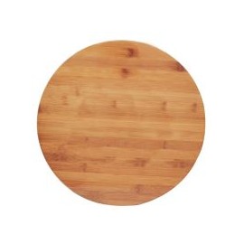 Charola giratoria Lazy Susan de bambú