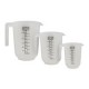Juego de 3 tazas medidoras