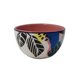 Bolw 10.5X10.5X5.4Cm Hojas Rs