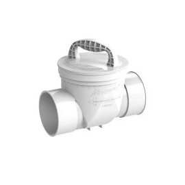 Cople antiretorno de 6" de abs