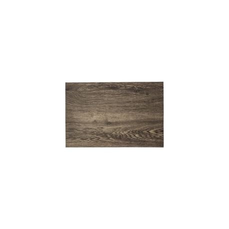 Mantel individual Wood chocolate