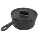 Cazo de hierro forjado 16cm c/tapa