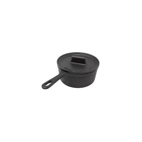 Cazo de hierro forjado 16cm c/tapa