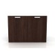Gabinete 2 puertas verticales cacao