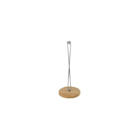 Portarrollo con basede  madera