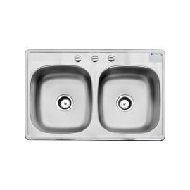 Fregadero 2 cubetas C-110