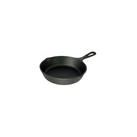 Sartén de hierro forjado 24cm c/vertederos
