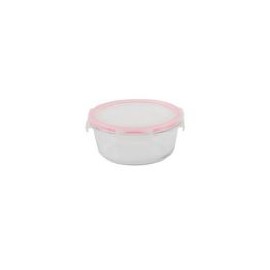 Contenedor vidrio clip redondo 800ml