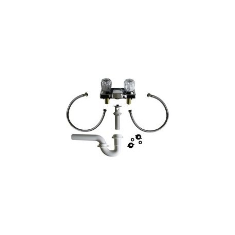 Kit Lavabo Rejilla Inox