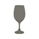 Juego 2 copas vino color humo