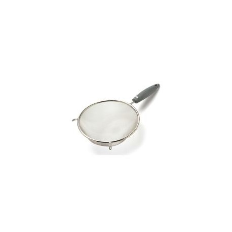 Colador acero inoxidable mango plástico 18cm