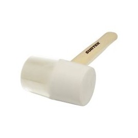 Mazo de hule blanco 8oz