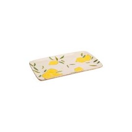 Fuente rectangular limones 40x25