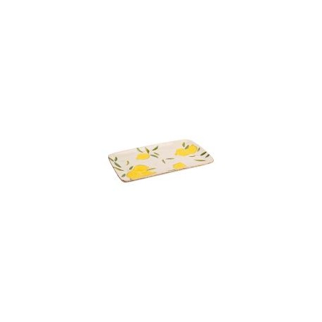 Fuente rectangular limones 40x25
