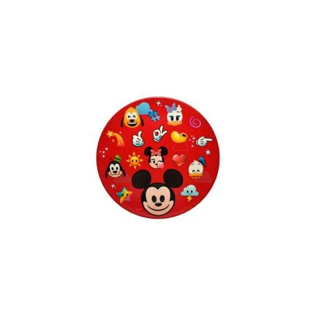 Plato trinche bambú Mickey emoji