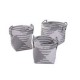 Set de tres cajas rombo