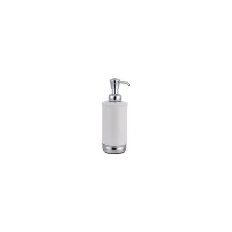 Dispensador York blanco cromo