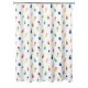 Cortina de baño piñas 178x180cm