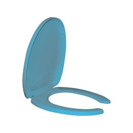 Asiento baño Cosmos 96 alargado azul