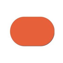 Mantel Liso de vinil oval