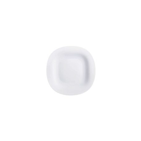 Plato llano 27 cm Carine blanco