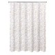 Cortina de baño Geo gold 178x180cm
