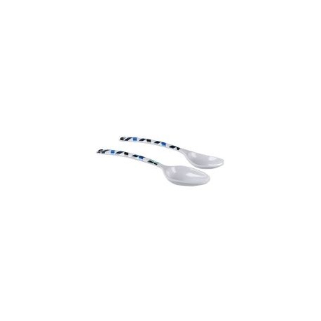 Set 2 cubiertos de Melamina Blue Crush