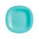 Plato llano 27 cm Carine turquesa