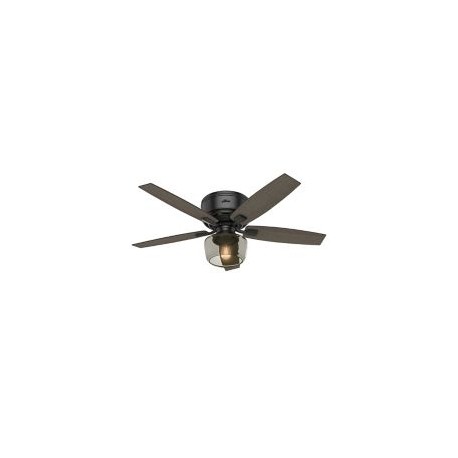 Ventilador 52" Bennett 5 aspas Negro Mate control remoto