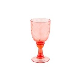 Copa acrílico 18cm rosa