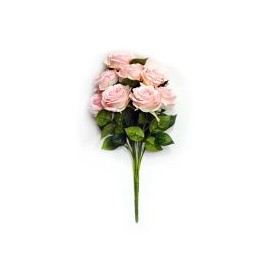 Ramo de 9 rosas rosas