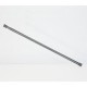 Cortinero de baño extensible 105x183 cm plata