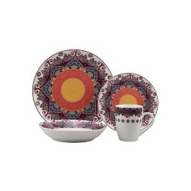 Jgo Vajilla 16Pz Mandala Col