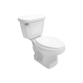 Sanitario alargado Jazmín blanco 3.8 l