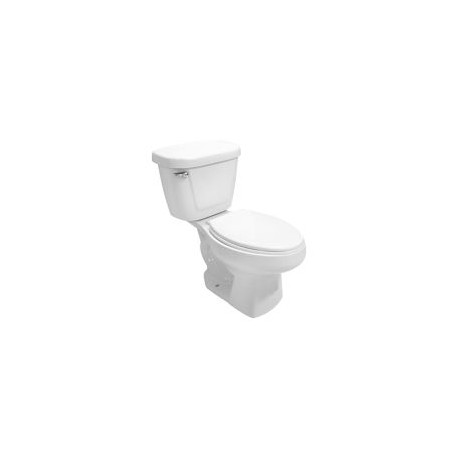 Sanitario alargado Jazmín blanco 3.8 l